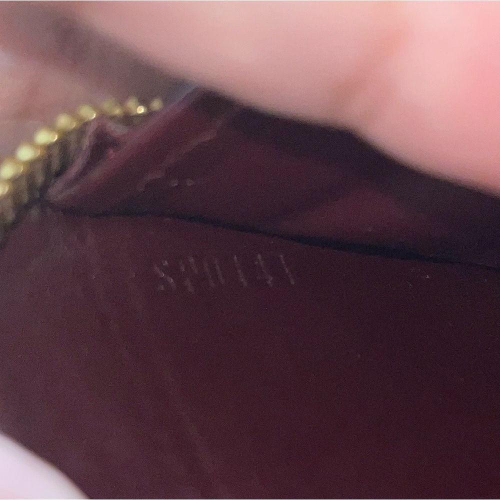 Louis Vuitton Monogram Vernis Zip Around Long Wallet, Purple - Picture 6 of 10